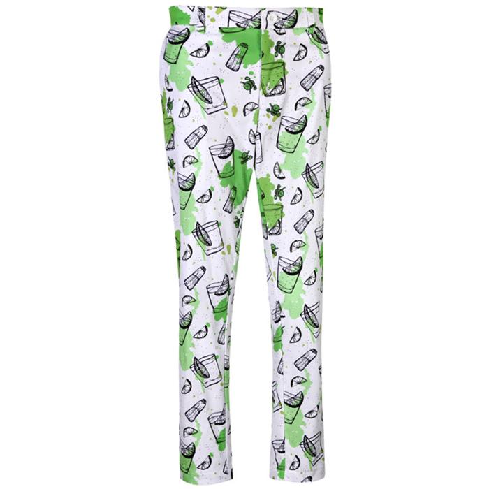 Tattoo Golf 19th Hole Cool-Stretch Men's Golf Pants (Green) 38 x 30