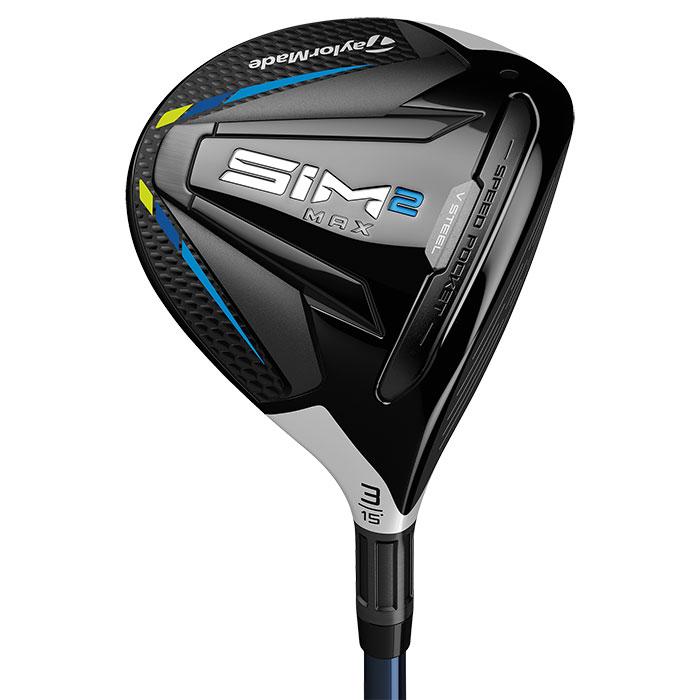 TaylorMade SIM2 Max Fairway Wood RH/5W/18/Fujikura Ventus Blue 7 w/Velocore graphite/S
