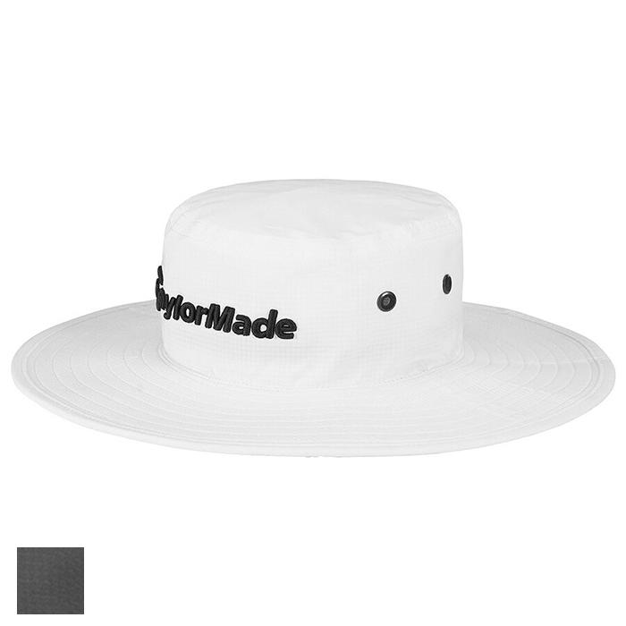 TaylorMade Metal Eyelit Bucket Hat L/XL/Gray