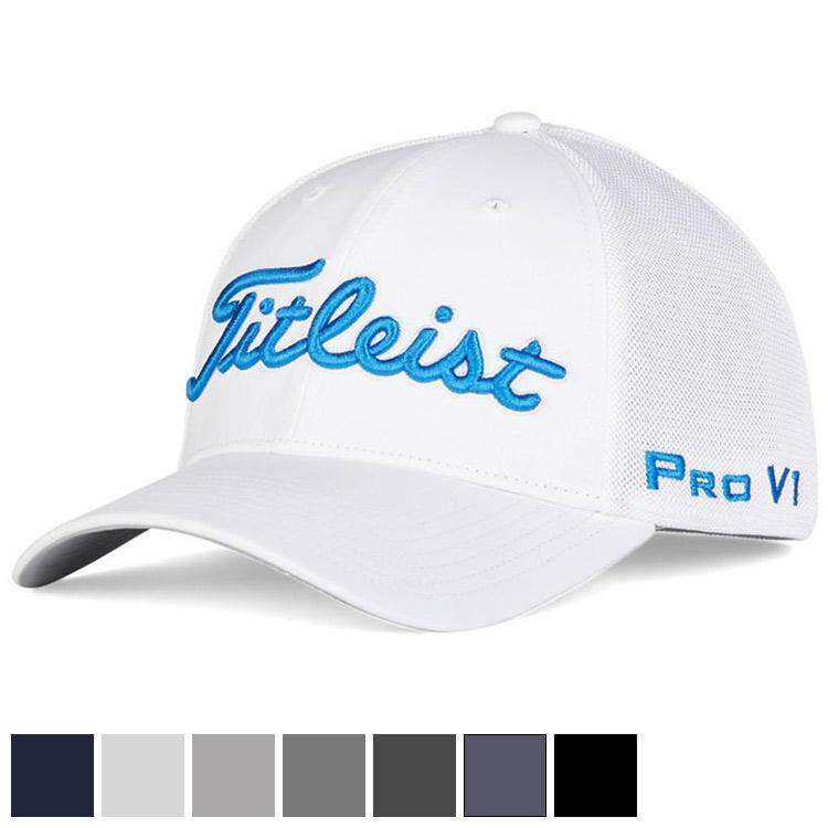 Titleist Tour Sports Mesh Hat L/XL/White/Black