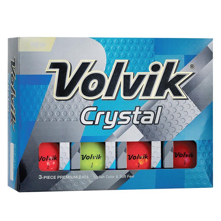 Volvik 2020 Crystal Golf Balls Pink
