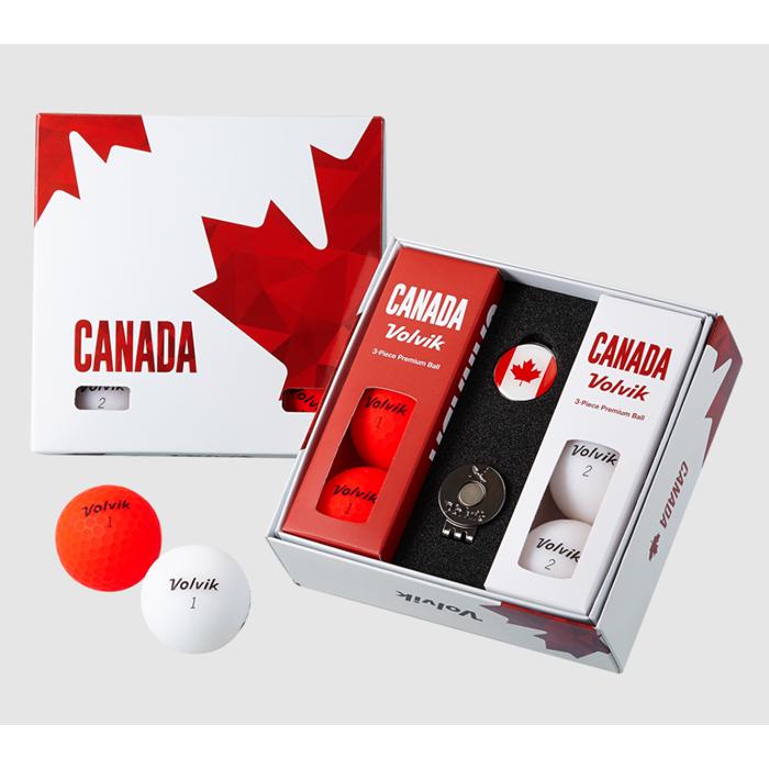 Volvik CANADA Pack White&Red (5620)