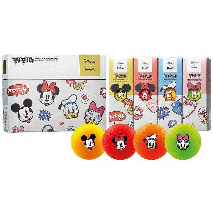 Volvik Disney Mickey & Friends - Vivid Dozen