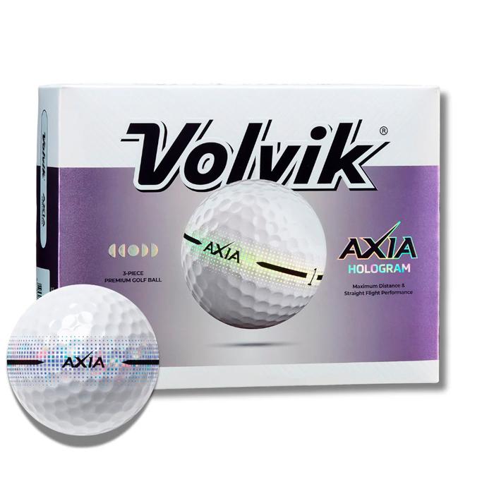 Volvik Axia Hologram Golf Balls White