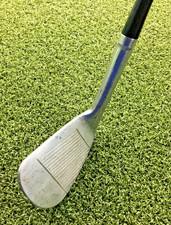 Burt Clark Personal Model 6 Iron / RH / ~36.5" LEATHER WRAP Grip / mm8100
