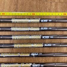 Dynamic Gold 105/120 S200 6Piece Graphite Shafts Golf Pride
