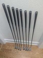 TAYLORMADE QI MAX (5-PW, AW, SW) "RH" KBS REAX 75 STIFF FLEX GRAPHITE Mint cond!