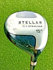 Stellar Stainless 3 Wood 15* / RH / Regular Graphite / Nice Grip / gw1770