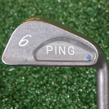 ⛳️ PING KARSTEN I 17-4ph BLUE DOT RH TOE-HEEL BALANCE 6 IRON W/STEEL SHAFT