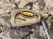 Ping I3 O-Size 6 Iron, Black Dot, Regular Steel Shaft, Right Hand