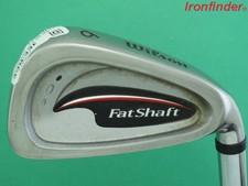Wilson Fat Shaft IV 4 Single 6 Iron Steel Shaft Regular Flex Mens Right Handed