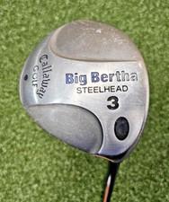 Callaway Big Bertha Steelhead 3 Wood / RH / Regular Graphite ~43.25" / jd7014