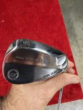 Nicklaus Dual Slot 52 Degree Wedge 8 degree Milled Face Steel Reg Shaft - used