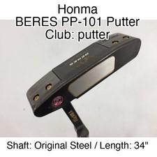 Honma BERES PP-101 Putter putter Putter 34" Original Steel Right-Handed
