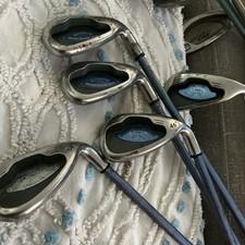 Callaway Steelhead X-16 Ladies Iron Set 6 8 9 PW SW Graphite RH 5 Clubs