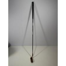 Vintage Golf Tech 225 Brass Blade Putter Right Handed Steel Shaft 35in