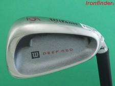 Wilson Deep Red Single 6 Iron Graphite Shaft Regular Flex Mens Right Hand