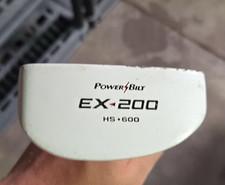 PowerBilt EX-200 HS-600 Putter Blade Head Steel Shaft Right-Handed White/Black