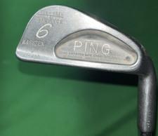 PING Karsten 1 Black Dot 6 Iron steel Shaft RH 36.75" Excellent condition K142