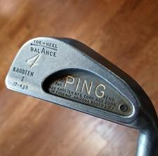 Ping Karsten I Single 4 Iron 17-4ph Black Dot RH Toe Heel Balance 38". Pre-owned