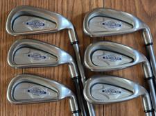 Callaway X-14 Steelhead 4-5-6-7-8-9 Irons, Regular Flex Graphite NEW JUMBO Grips