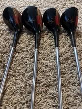 Ben Hogan Persimmon Woods 1,3,4,5 Left Handed Apex 3 Shafts