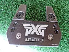 PXG Battle Ready Bat Attack Putter - Double Bend, 33.75" , RH, with Headcover
