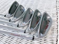 CHOICE Wilson Deep Red Fat Shaft Irons MRH Reg. Flex Steel shafts READ CHOICES