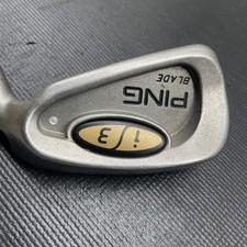 Ping I 3 Blade 6 Iron RH Z-Z 65 Shaft White Dot, Grip fair condition 