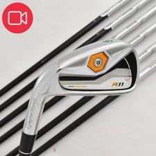 Lefty MINT TaylorMade R11 Irons Set 5-6-7-8-9-P-A PW AW Regular LH Golf Clubs
