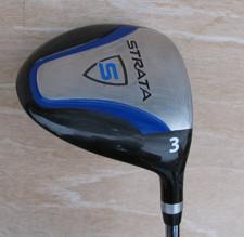STRATA FAIRWAY 3 WOOD 15.5 LOFT REGULAR FLEX SHAFT RH 3W