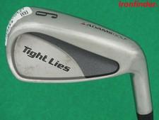 Adams Tight Lies Single 6 Iron Steel Shaft Stiff Flex Mens Right Hand Good Cond