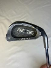 Ping Zing Karsten Black Dot 4 Iron RH Golf Club KT -M Shaft With Original Grip