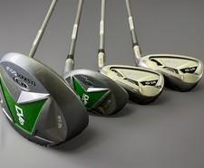 U.S. Kids Golf DV3 4-Club Set RH Driver Hybrid Irons Ultralight 57