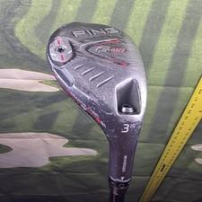 Ping G410 19° 3 Hybrid RH Tensei Blue 80HY Stiff Flex Shaft With Headcover