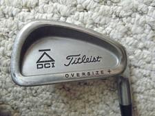 Men right handed regular steel Titleist DCi Oversilze single iron 6 iron