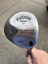 Callaway Big Bertha War Bird Driver 9* Stiff Firm Flex Graphite RH