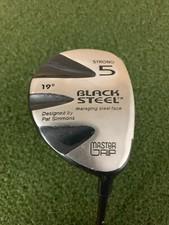MasterGrip Black Steel Strong 5 Wood RH Reg Graphite ~42.5" / Nice Grip/ dj6451