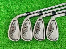 Taylormade r5 XL Iron Set 5-9+PW+SW RH T-Step 90 Stiff Flex Steel Shaft G15038