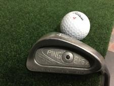 Ping Eye 2 Single 4 Iron Black DOT Steel PING Reg Shaft Right Hand 381/2"