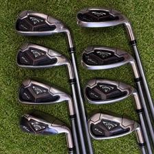 Callaway FT i-brid Iron Set 8pcs 5-PW,AW,SW Graphite Shaft R Flex RH