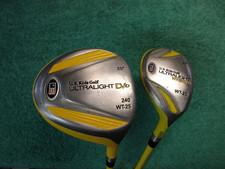 US Kids Ultralight 42" WT-25 DV1 Driver 20*/240 & 31* Hybrid, For Up To 42" Tall