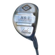 Lady Fairway 3 Fairway Wood HS-1 Series Stainless Ultralight Graphite 41.5 RH