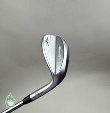 Used Mizuno T-1 White Satin C Grind Wedge 60*-10 S400 Stiff Steel Golf Club