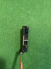 Nice Unmarked Black Putter ⛳RH Stainless Steel Shaft with Poulin Grip ~36 in Men