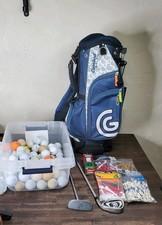 Cleveland Golf CGJ Kid's Iron Set with Bag 7 Iron And Putter PLUS BALLS TEES