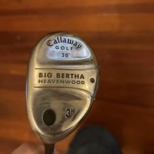 Callaway Big Bertha Heavenwood 3 Hybrid 20 Degrees Regular LH W/cover