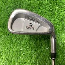 Taylormade 320 # 6 Iron S-90 Stiff Flex Stepless Steel RH Midsize Grip 3162