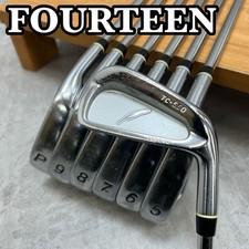Fourteen Tc-550 Men'S Golf Iron Set Right-Handed 4Th Pw 7 Pieces N.S.Pro 950Gh S