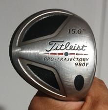 Titleist Pro-Trajectory 980F 3-Wood 15° RH Regular Steel Stainless Head